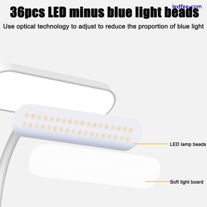 LED Desk Lamp with Clamp Energy Saving Indoor Lamp Safe and Eco-friendly Durable 3 