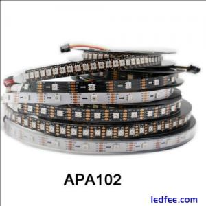 DC 5V APA102 DATA and CLOCK seperately Smart Led pixels strip 30/60/144 Leds/m