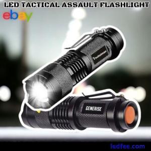 Mini SMALL TORCH light Handheld Powerful LED Pocket camping Flashlight Bright