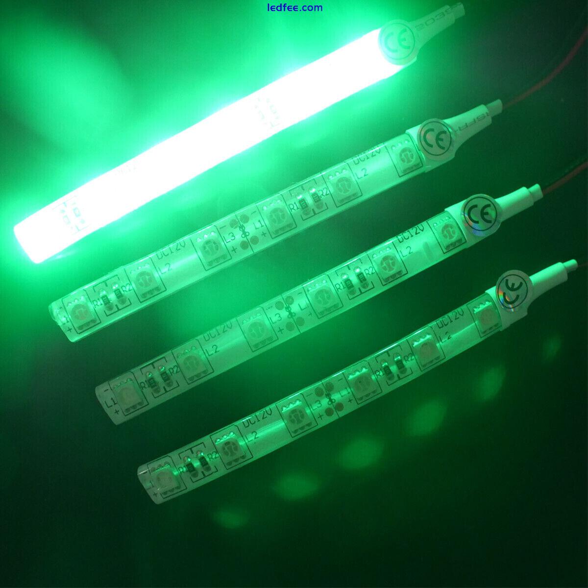 10 cm 5050 LED Strip Light 12V Car Caravan White Blue Red Green Free P&P 3 