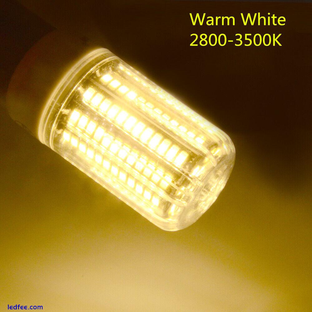 1/4Pack LED Corn Bulbs E27 B22 E14 G9 GU10 Bayonet 3W-15W Light Warm Cool White 1 