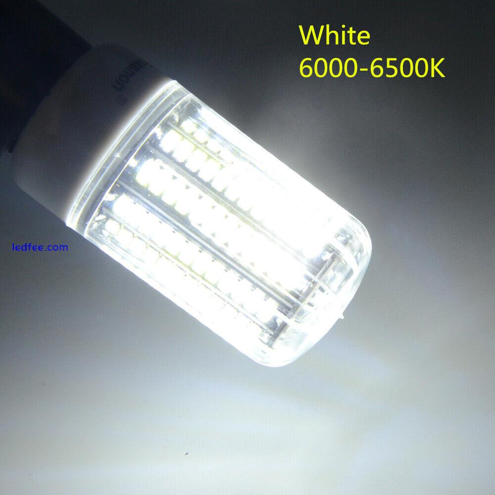 1/4Pack LED Corn Bulbs E27 B22 E14 G9 GU10 Bayonet 3W-15W Light Warm Cool White 2 