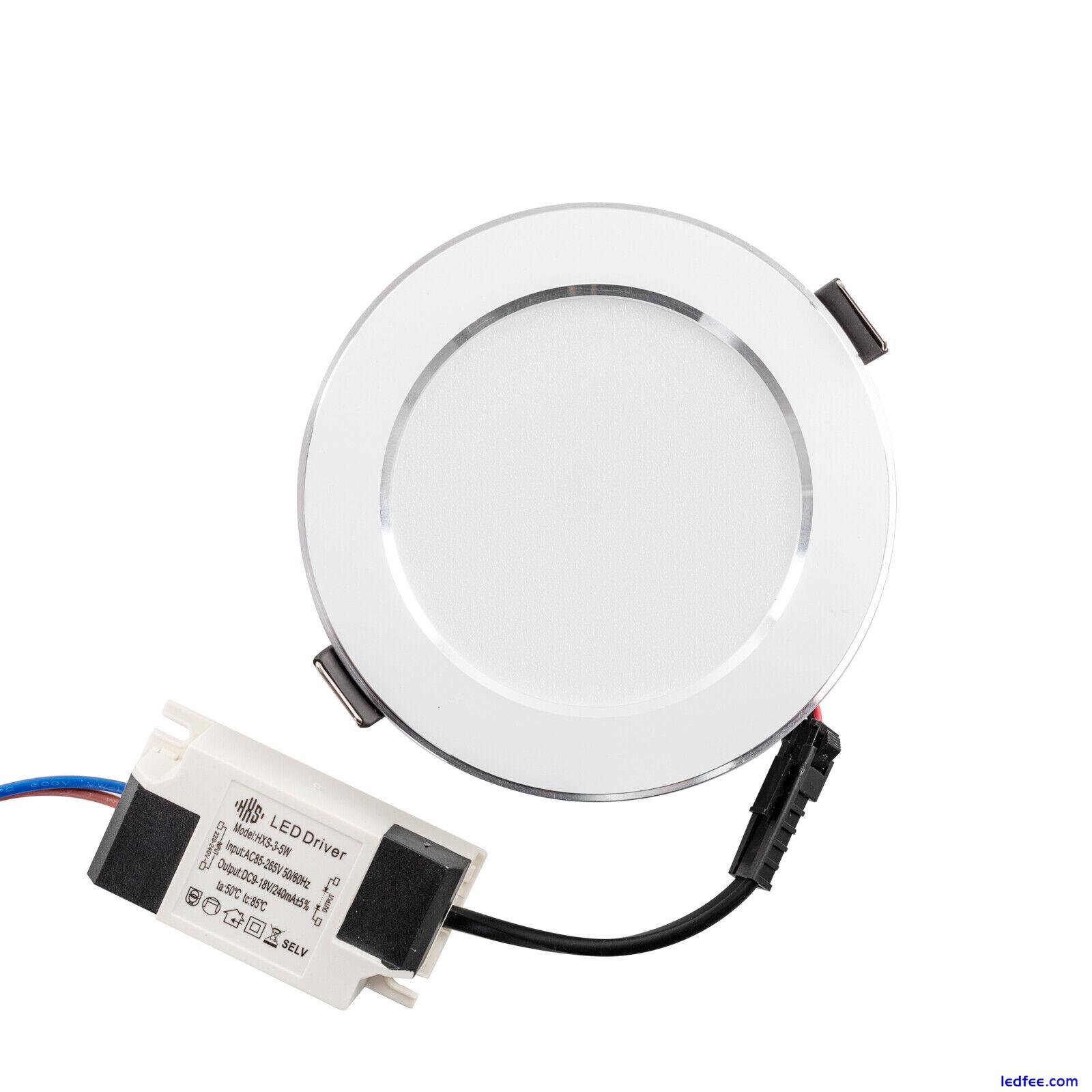 Dimmable LED Recessed Ceiling Downlight 3W 5W 7W 9W 12W 15W 18W Light Lamp BC 5 