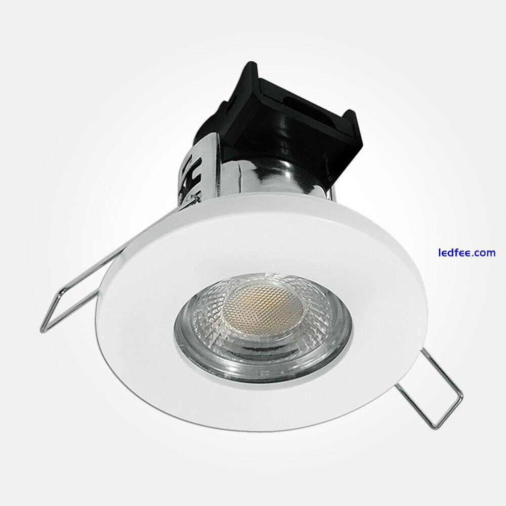 LED Downlight Dimmable 5W Recessed Ceiling Lights 3000K Warm White IP65 550LM 0 