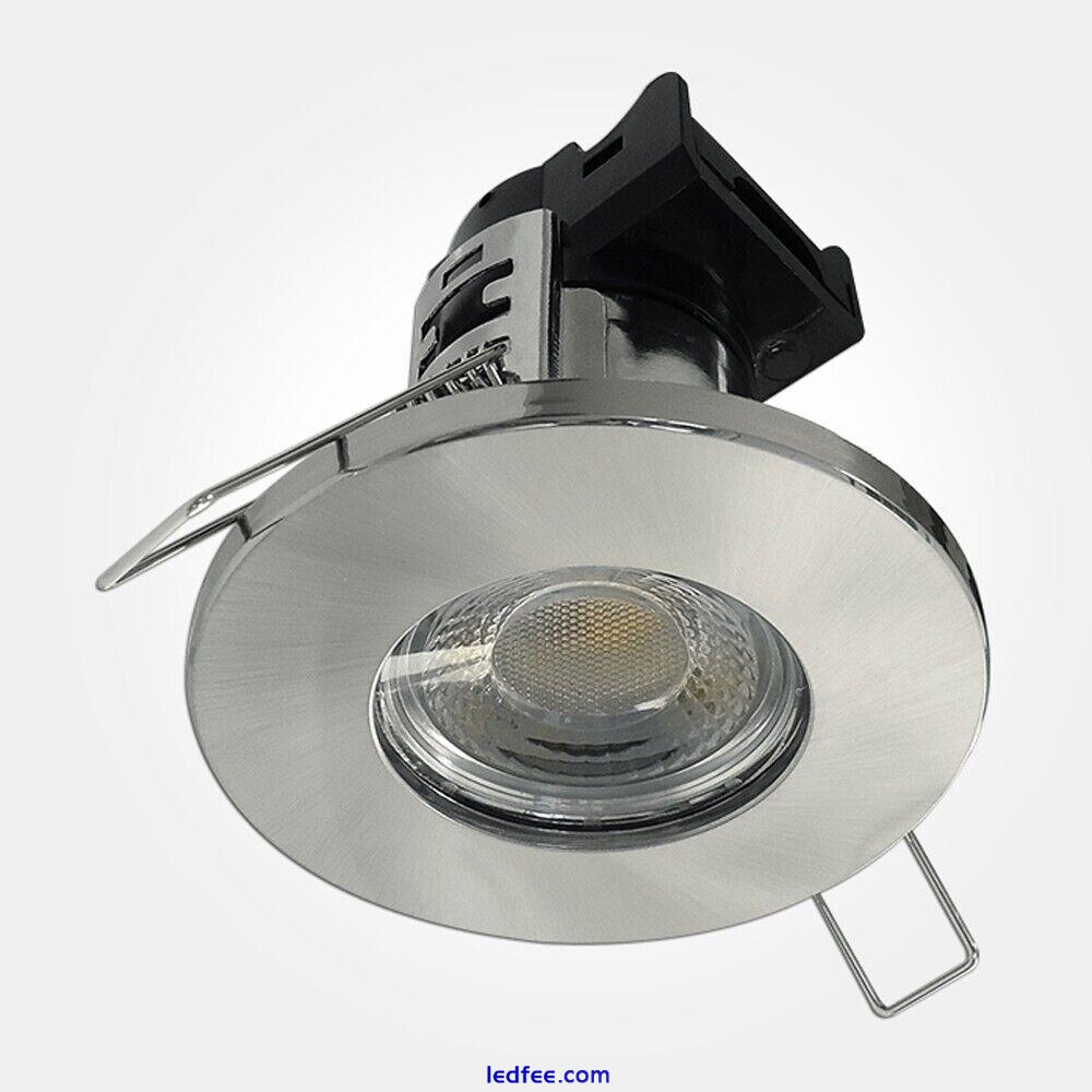 LED Downlight Dimmable 5W Recessed Ceiling Lights 3000K Warm White IP65 550LM 1 