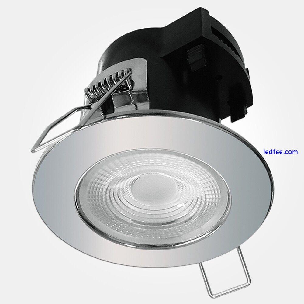 LED Downlight Dimmable 5W Recessed Ceiling Lights 3000K Warm White IP65 550LM 2 