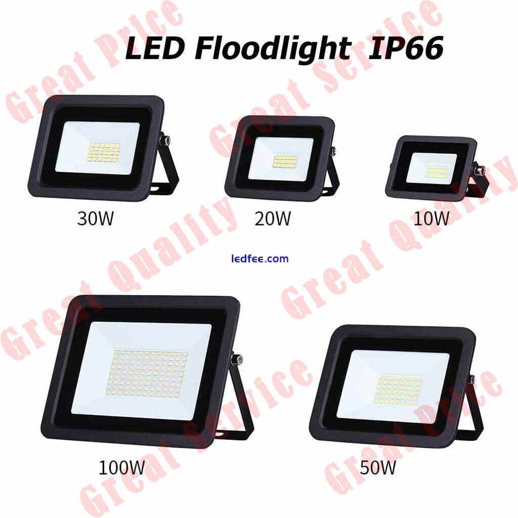 LED Floodlight Outside Light Security Flood Lights Outdoor Garden Lamp Spotlight 0 