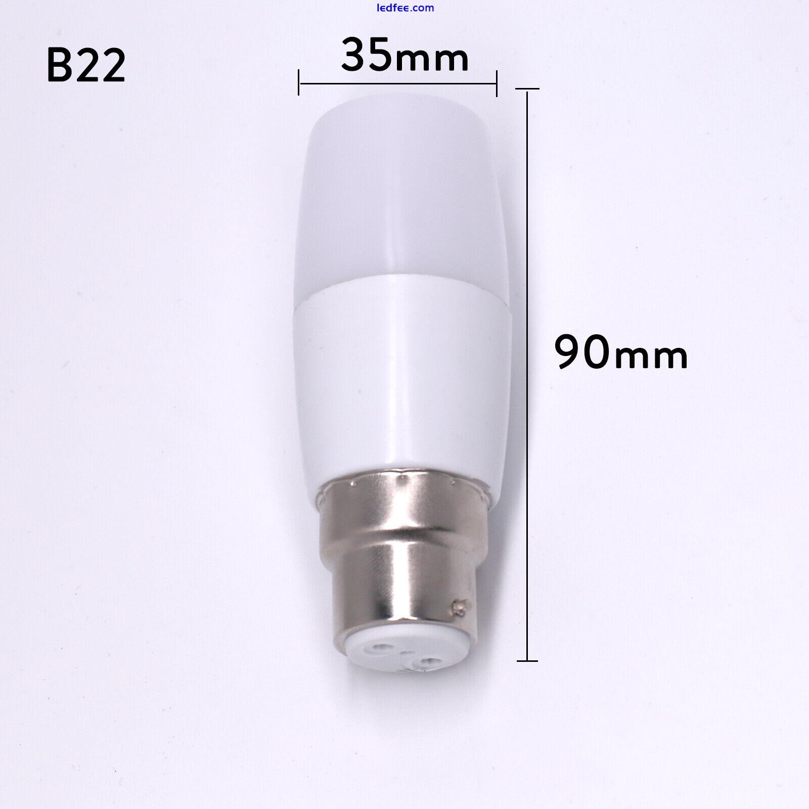 Dimmable LED Light Bulbs B22 E27 3W 2835 SMD Cool White Decor Lamp AC 220V 240V 1 