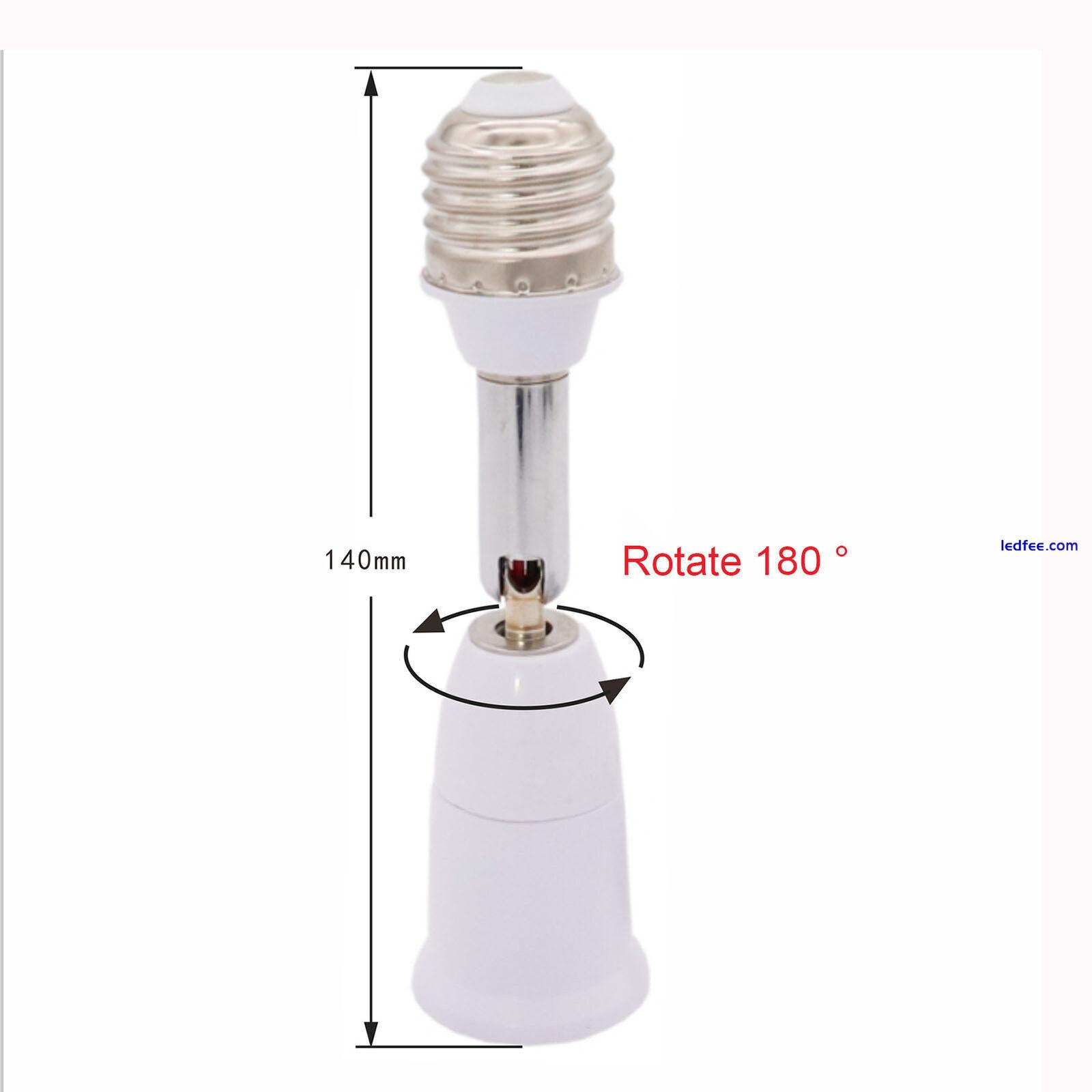 B22-E27 E27-E27 Extension Extender LED Light Bulb Lamp Adapter Socket Converter 4 