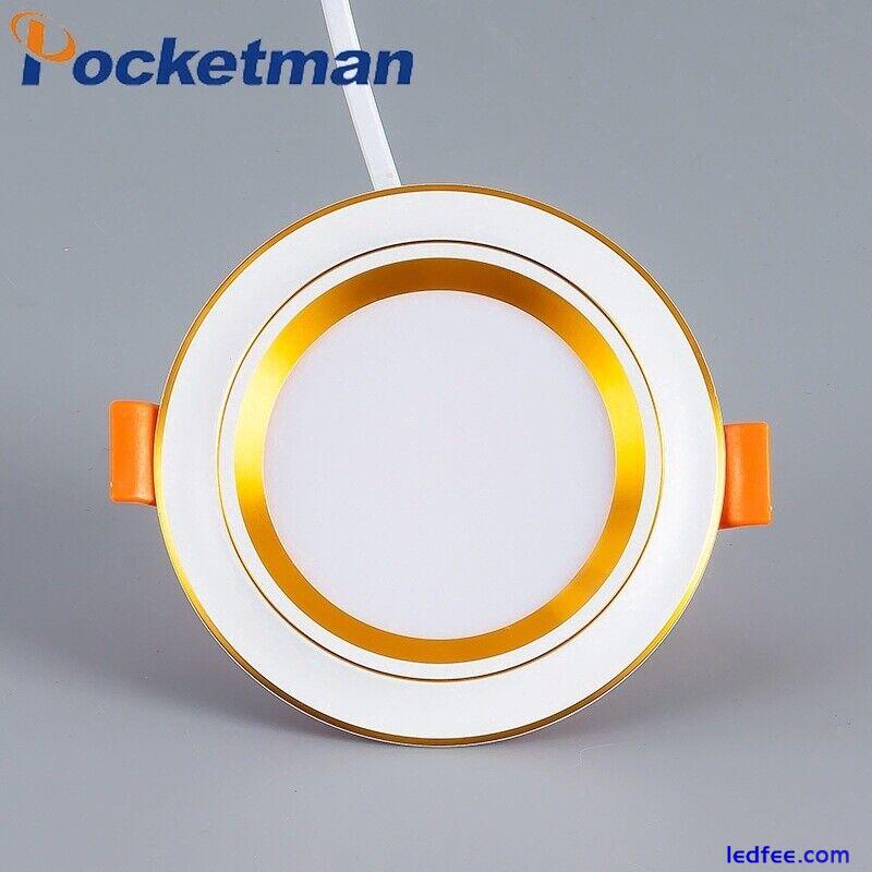 10/20Pack 7W Dimmable Ceiling Light LED Recessed Downlight with LED Drivers 220V 5 