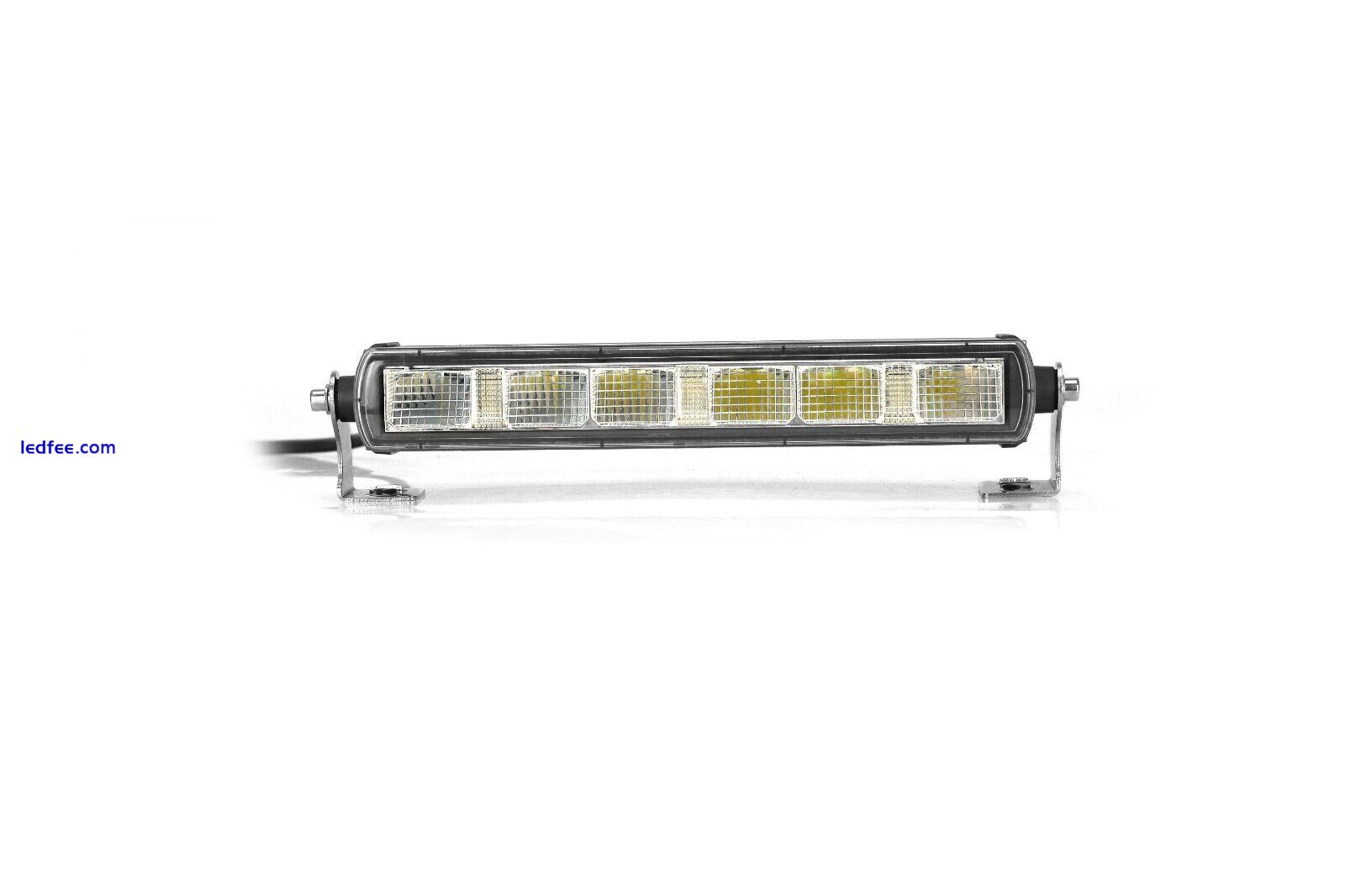 12 Inch. LED Work Light Bar Position Drl For Off-road SUV 4X4 12V 24V 3 Modes 2 