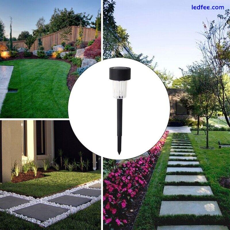 Outdoor Solar Power Spotlights Garden Yard Lawn LED Landscape Pathway Wall Lamp 3 