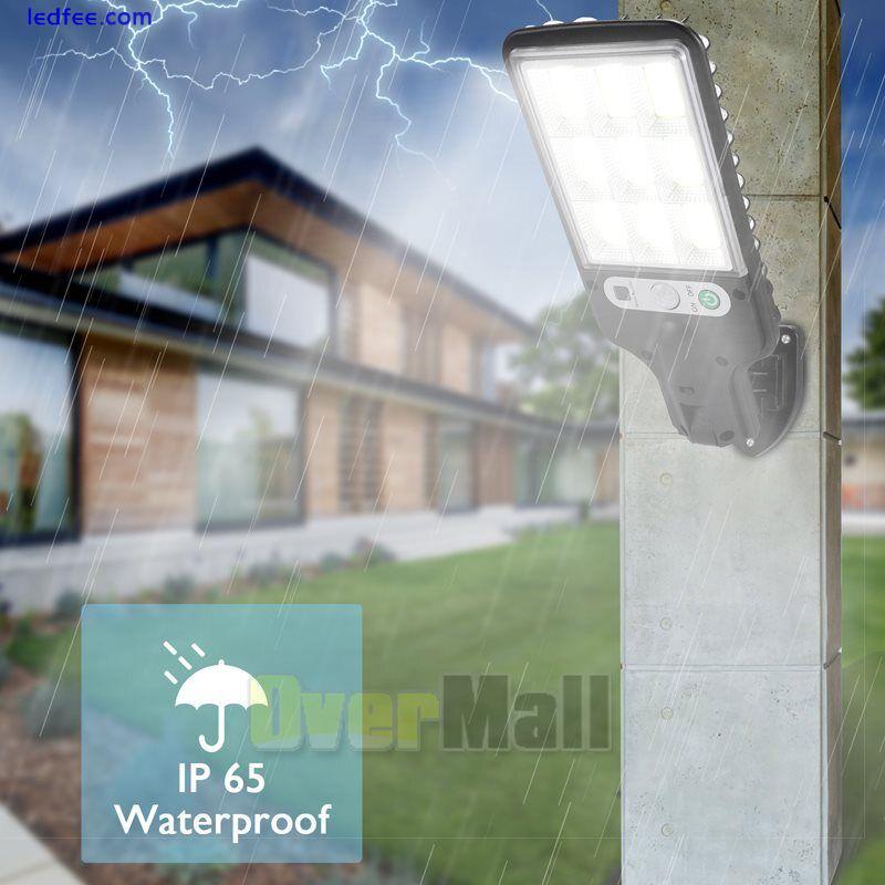 280000lm Solar Street Light Outdoor Commercial IP65 Waterproof Garden Fence Yard 4 