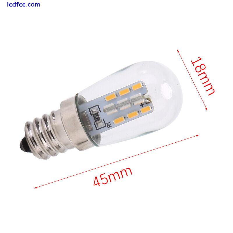 LED Light Bulb E12 Glass Shade Lamp Lighting For Sewing Machine RefrigeratoH_hg 2 