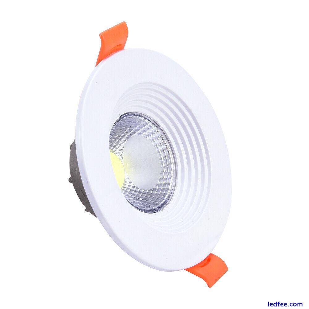 LED COB Downlight Ceiling Light Round Panel Chandelier Bathroom Livingroom Decor 0 