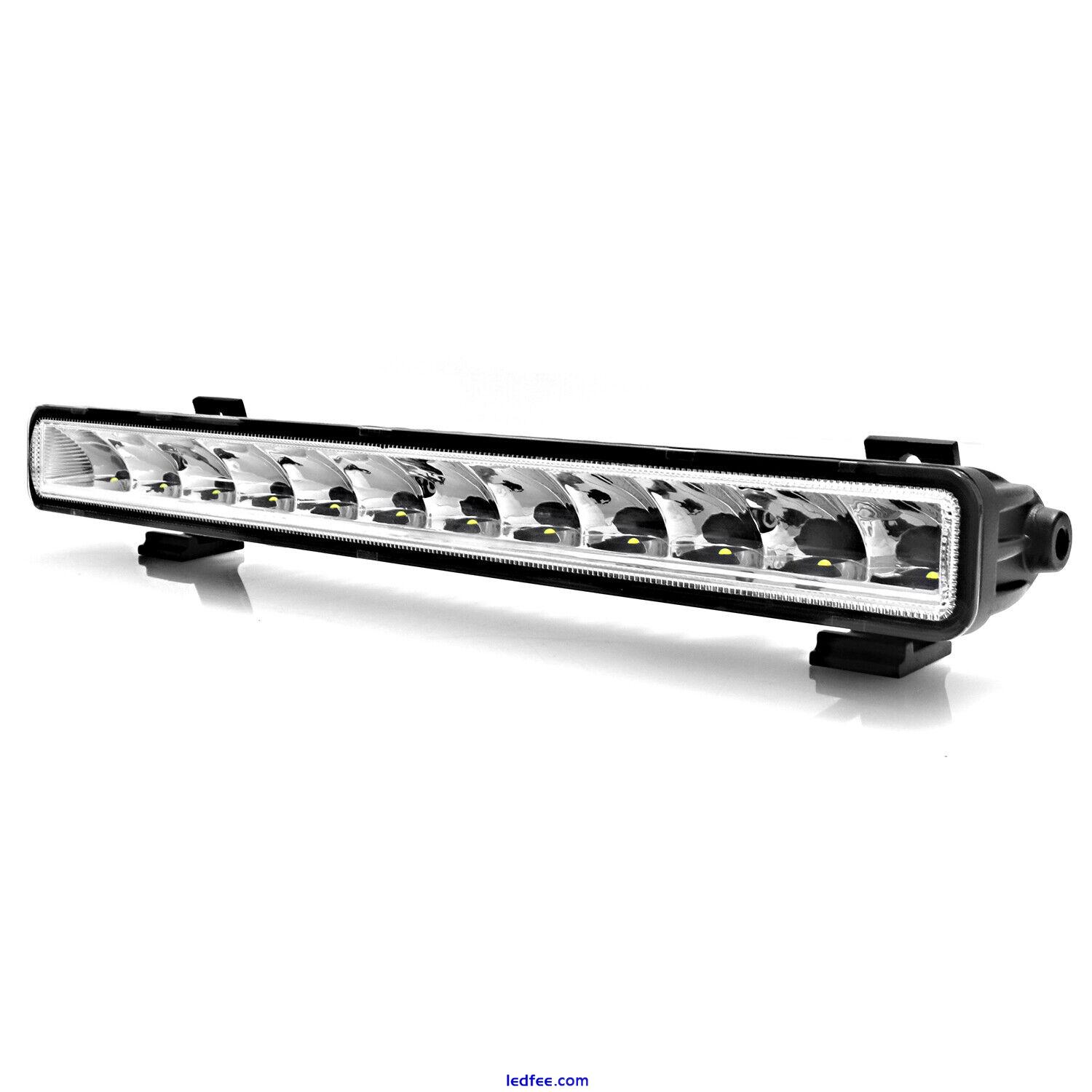 14 Inch 60W LED Light Bar Spot Driving Lamp Offroad Car Truck 4WD SUV ATV Bumper 2 