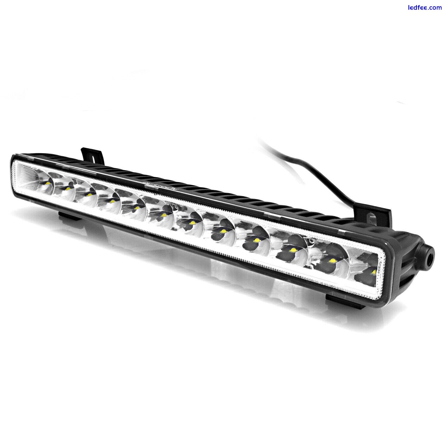 14 Inch 60W LED Light Bar Spot Driving Lamp Offroad Car Truck 4WD SUV ATV Bumper 4 