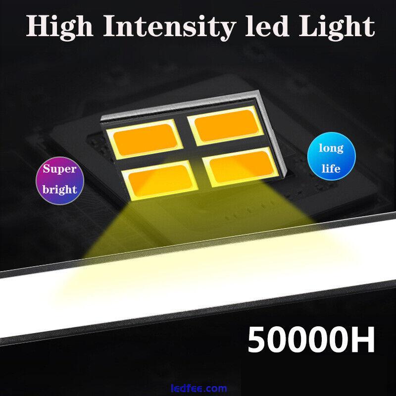 108 LED Signal Light Bar Rooftop Windshield Multifunctional Fog Lights Blue Red 2 