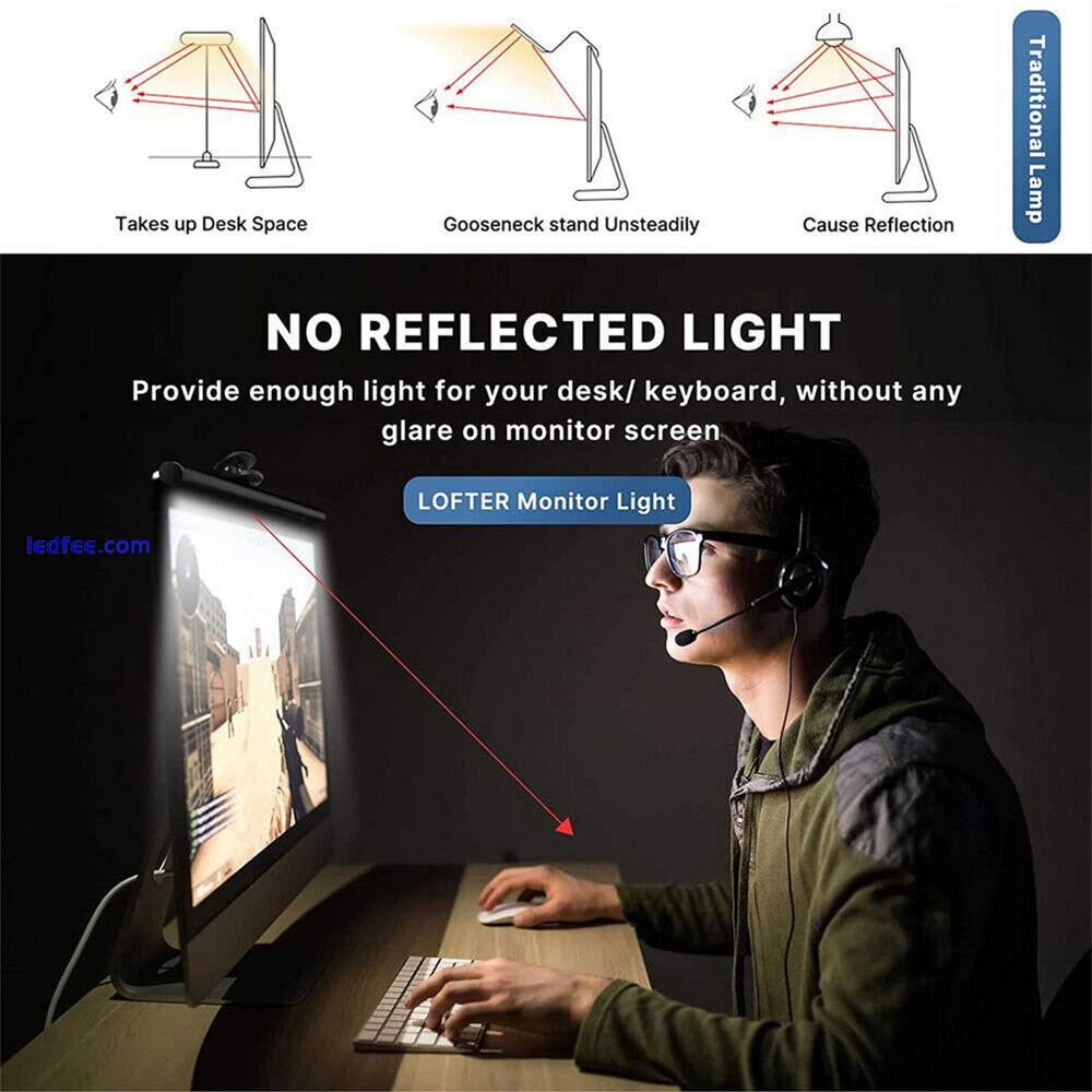 LED Light Dimmable USB Desk Lamps Monitor Laptop Screen Light Bar Eye Protection 2 