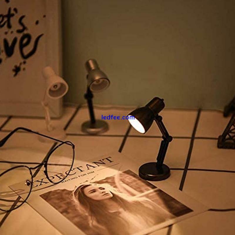 Mini Reading LED Table Light Foldable Miniature Architect Desk Lamp 1 