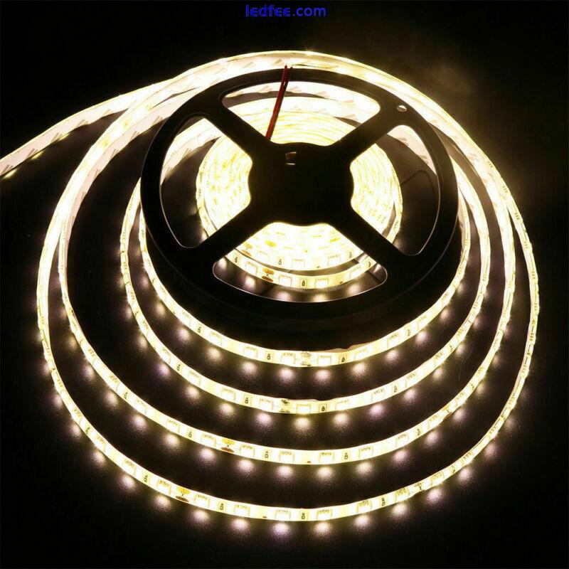 5V/12V/24V LED Strip lamp White TV Backlight light Self Adhesive Flexible Tape 3 