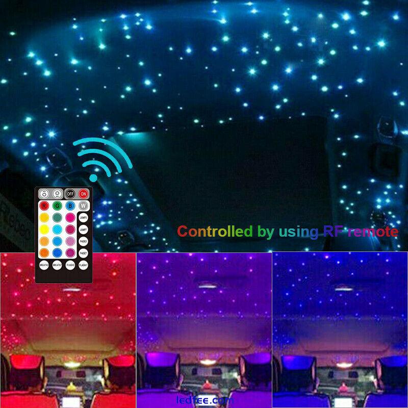 Car LED Star Light Kit Car Roof Ceiling Headliner Fiber Optic+Remote Control 2 