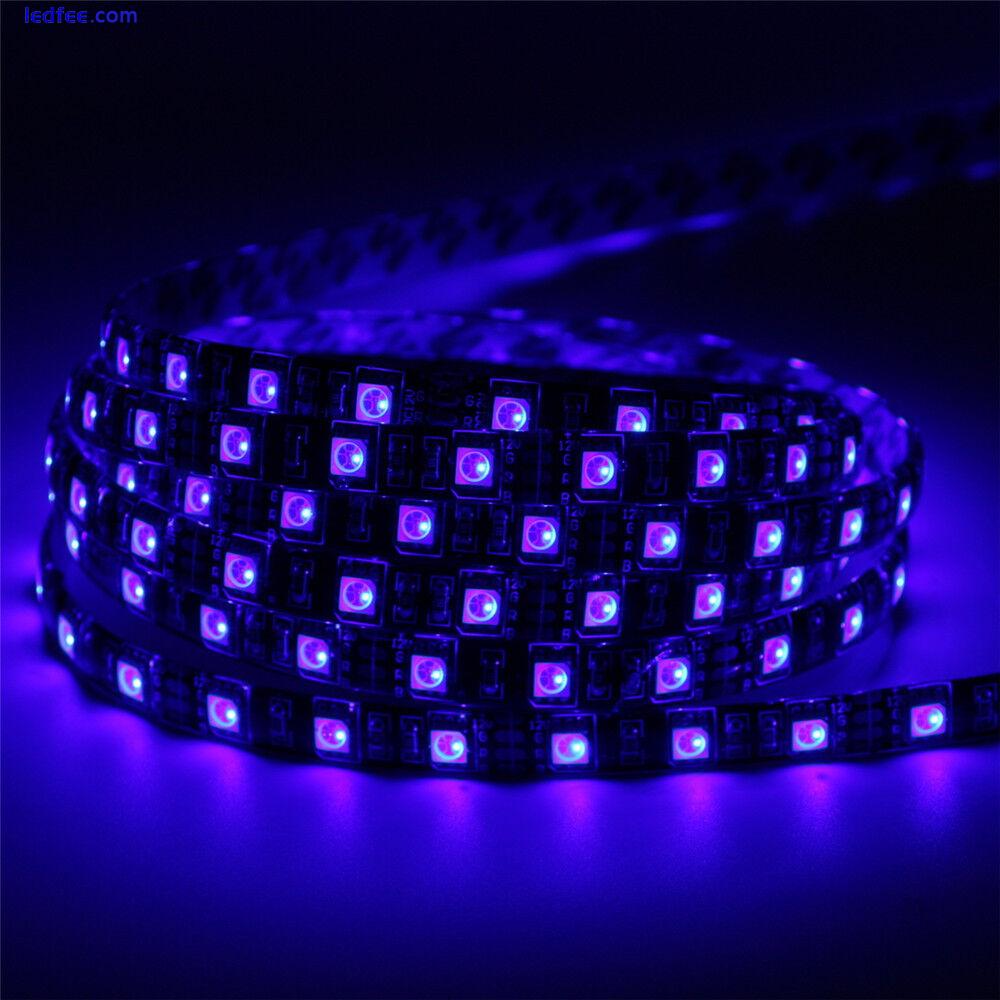 Black PCB LED Strip Light RGB RGBW white Waterproof 5050 car DRL DIY lamp 12V 4 