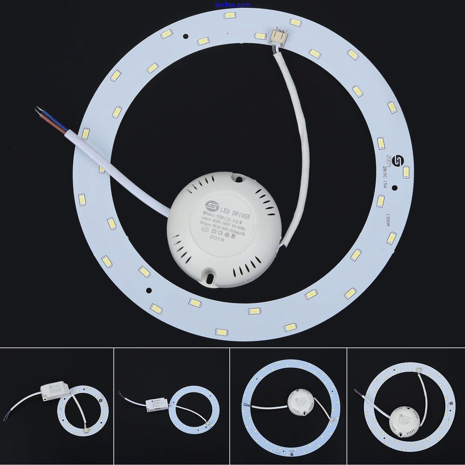 1x 5730 LED Panel Circle Ringförmige Deckenleuchte Leuchte Board Fixtures Lampe 1 