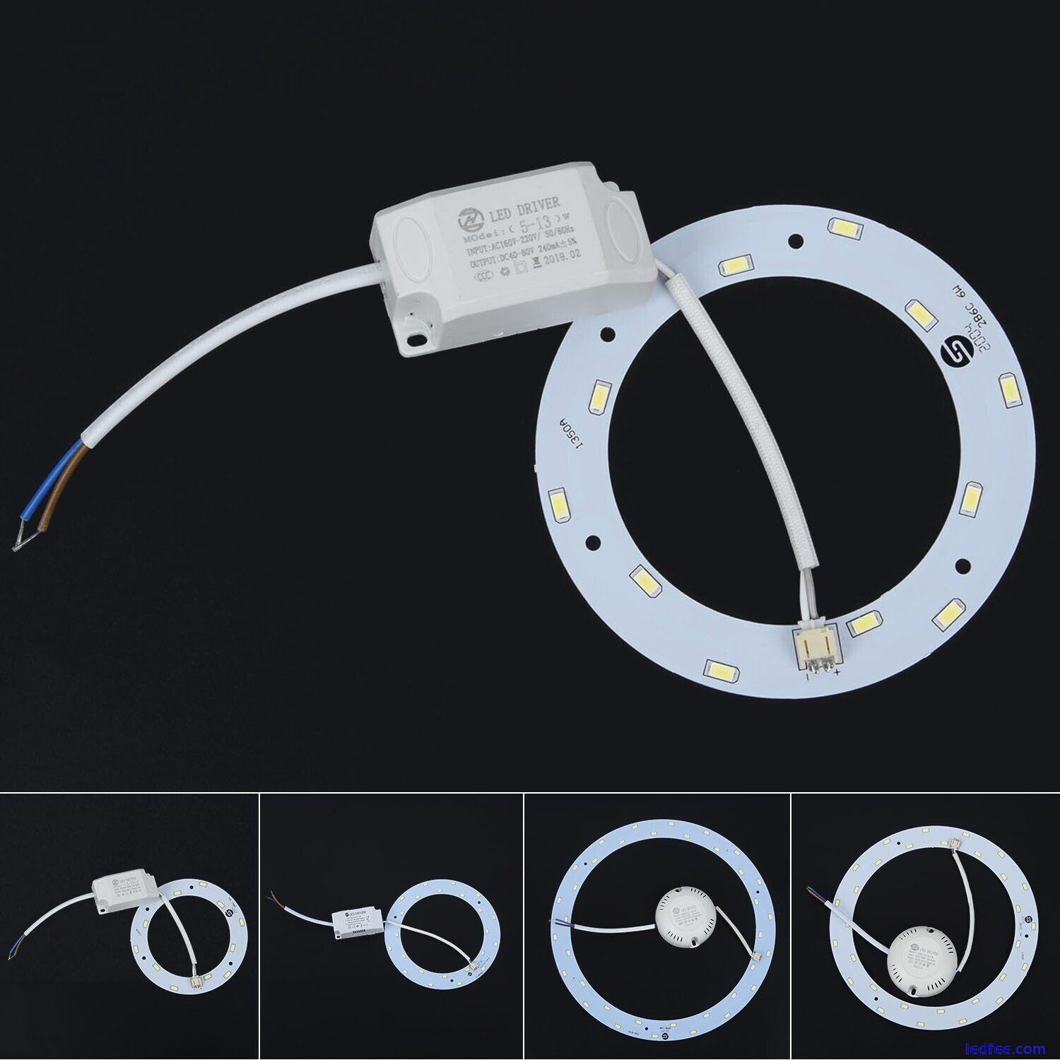 1x 5730 LED Panel Circle Ringförmige Deckenleuchte Leuchte Board Fixtures Lampe 3 