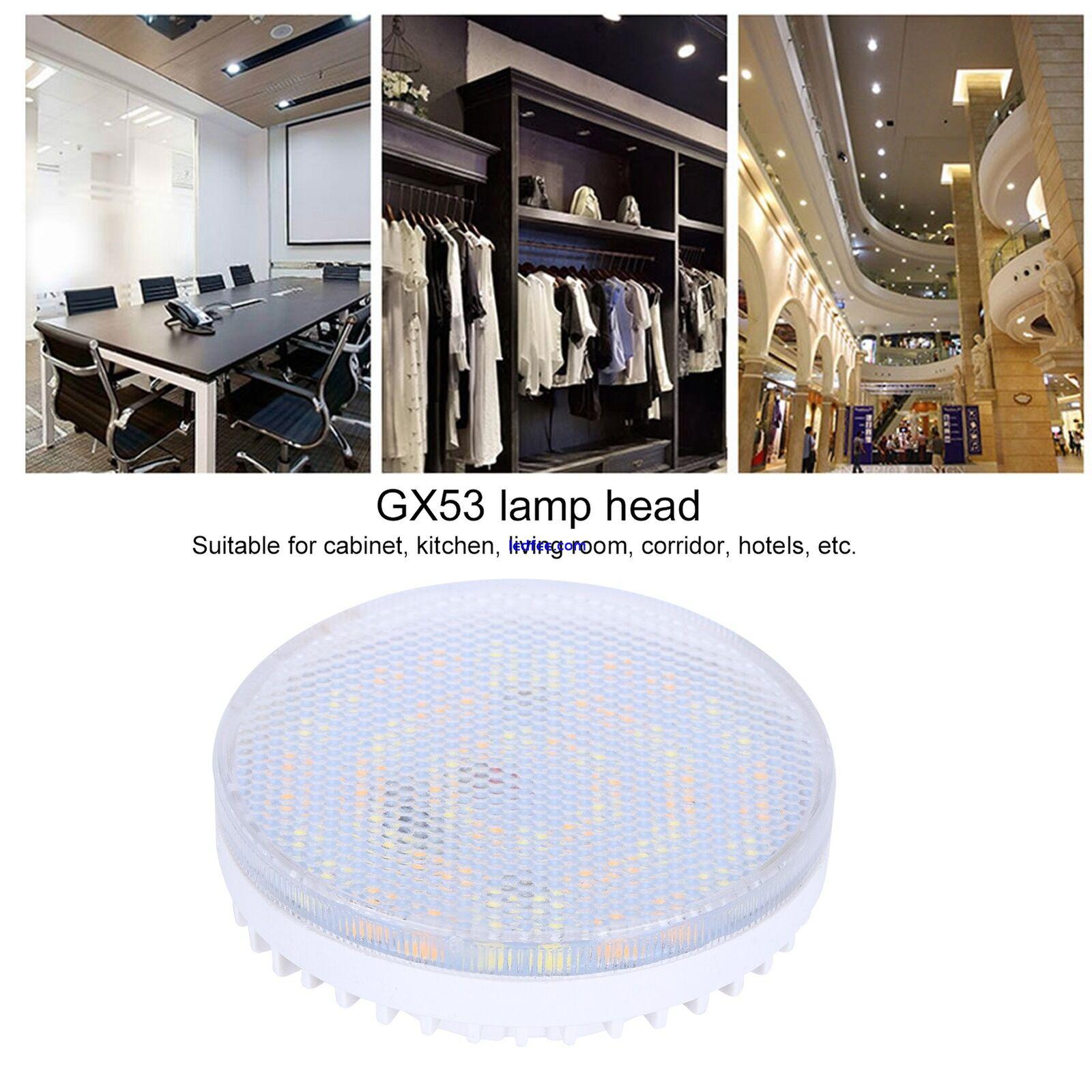 GX53 Cabinet Lamp Dimmable SMD2835 60LED 6W Ceiling Lighting For Living Room AA 2 