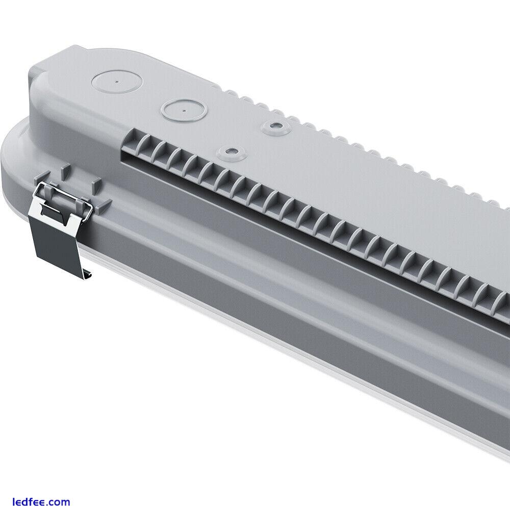 LED IP65 Non Corrosion Batten Strip Light 5ft 6ft Standard | Sensor | Emergency 0 