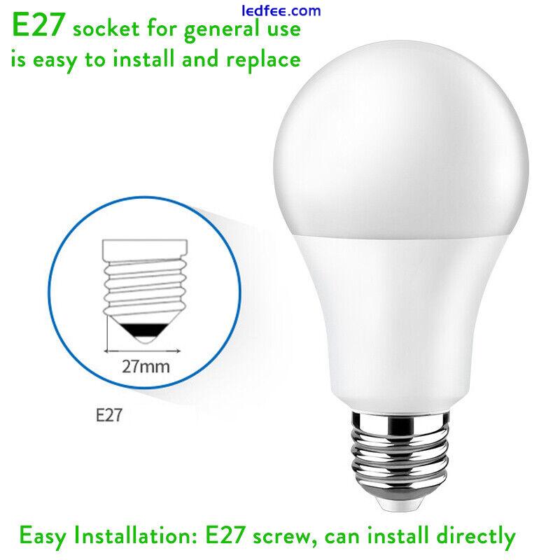 220V 240V E27 LED Globe Light Bulb Lamps 3W 5W 7W 9W 18W 20W Cool Warm White TT 1 