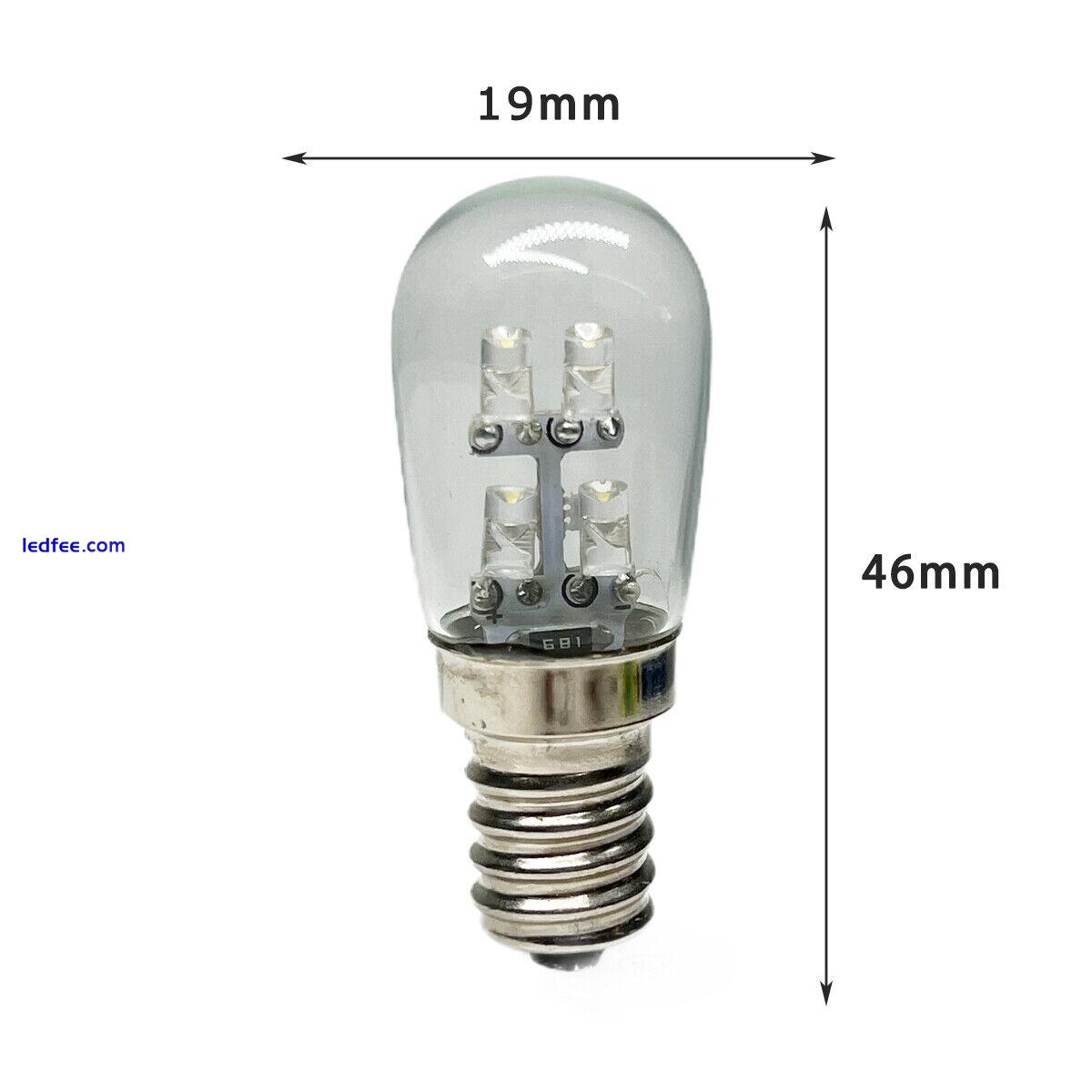 Mini LED Light Bulbs E12 E14 E17 B22 SMD 5V AC 220V Fridge Oven Microwave Lamp 3 