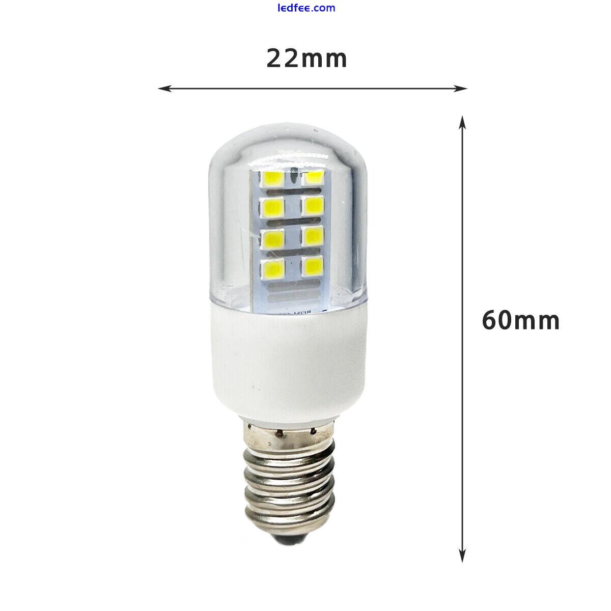 Mini LED Light Bulbs E12 E14 E17 B22 SMD 5V AC 220V Fridge Oven Microwave Lamp 4 