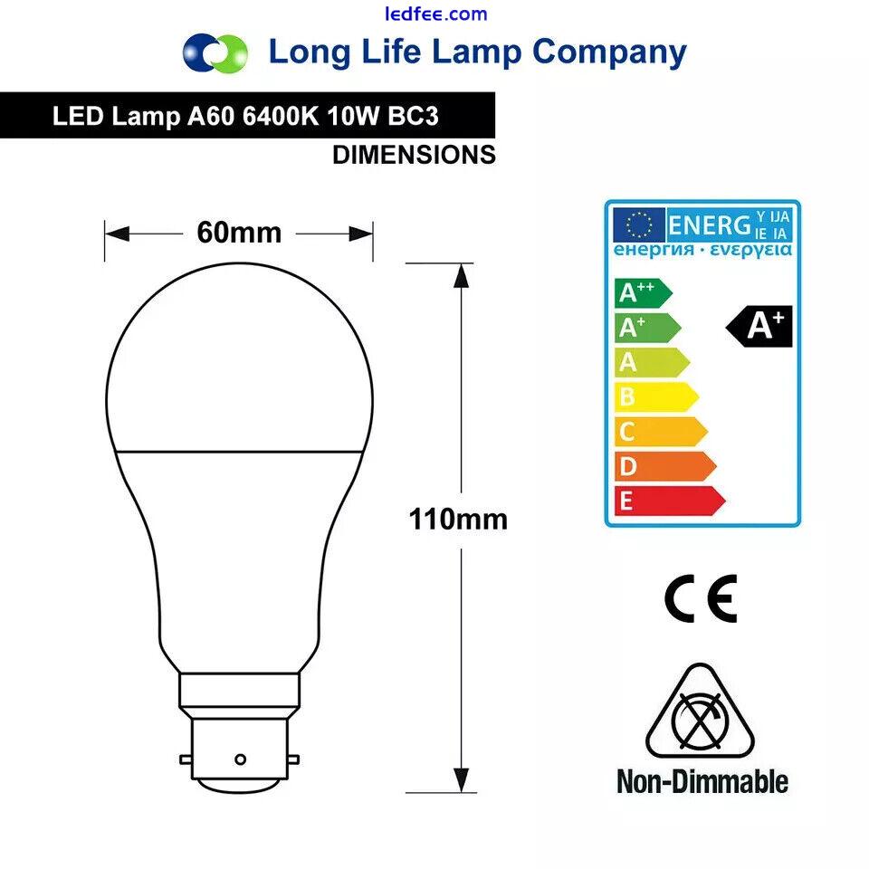 LED GLS LIGHT BULBS 40w 60w 100w WARM/COOL WHITE BC/B22 ES/E27 Bayonet Daylight 4 