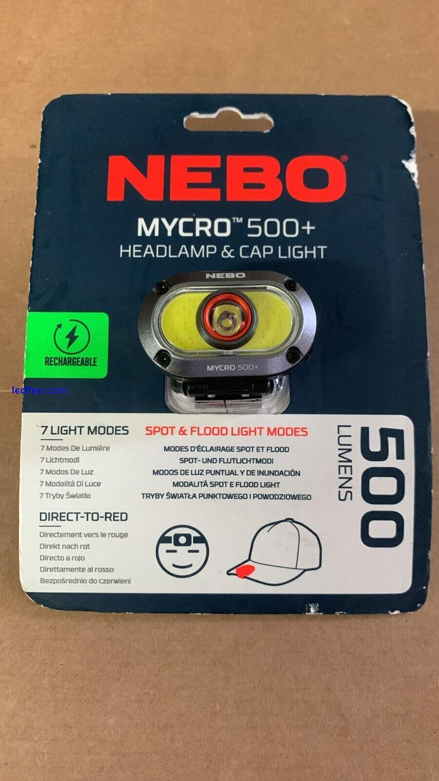 Nebo Mycro 500+ Rechargeable Head Torch 4 