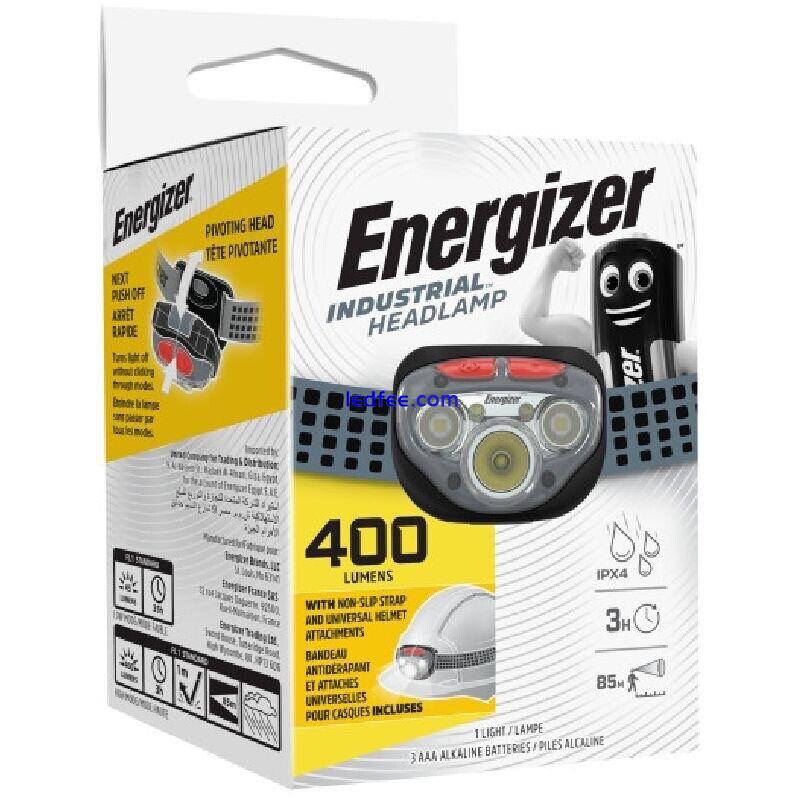 Energizer LED Head Light Torch Lamp Vision Ultra HD 400 Lumens 0 