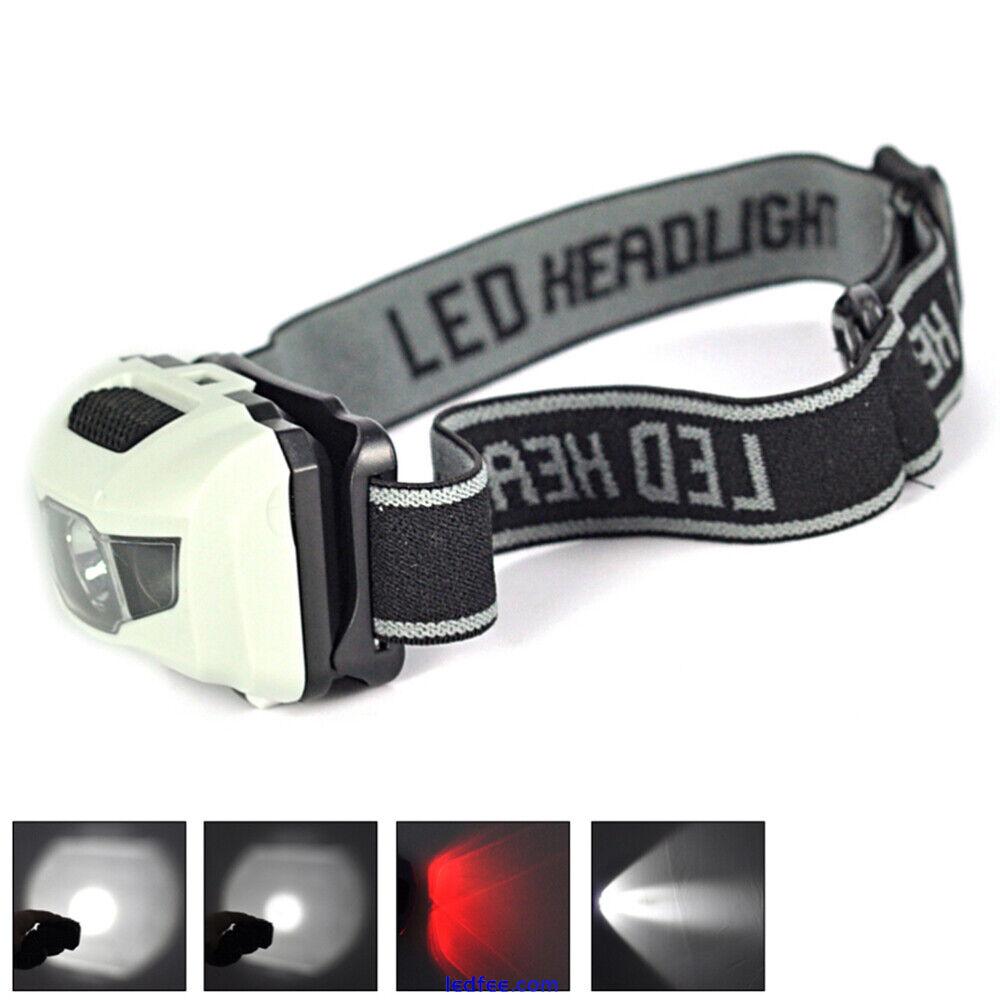 LED Flashlight Rechargeable Lights Headlight for Read Camping 5 