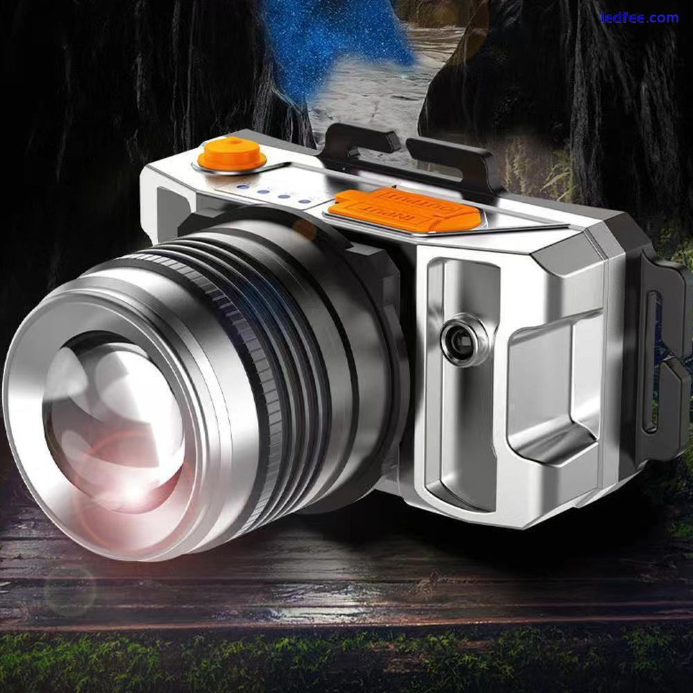 Super Bright LED Headlamp Headlight Zoomable Head Torch Flashlight New Lamp Z5V0 3 