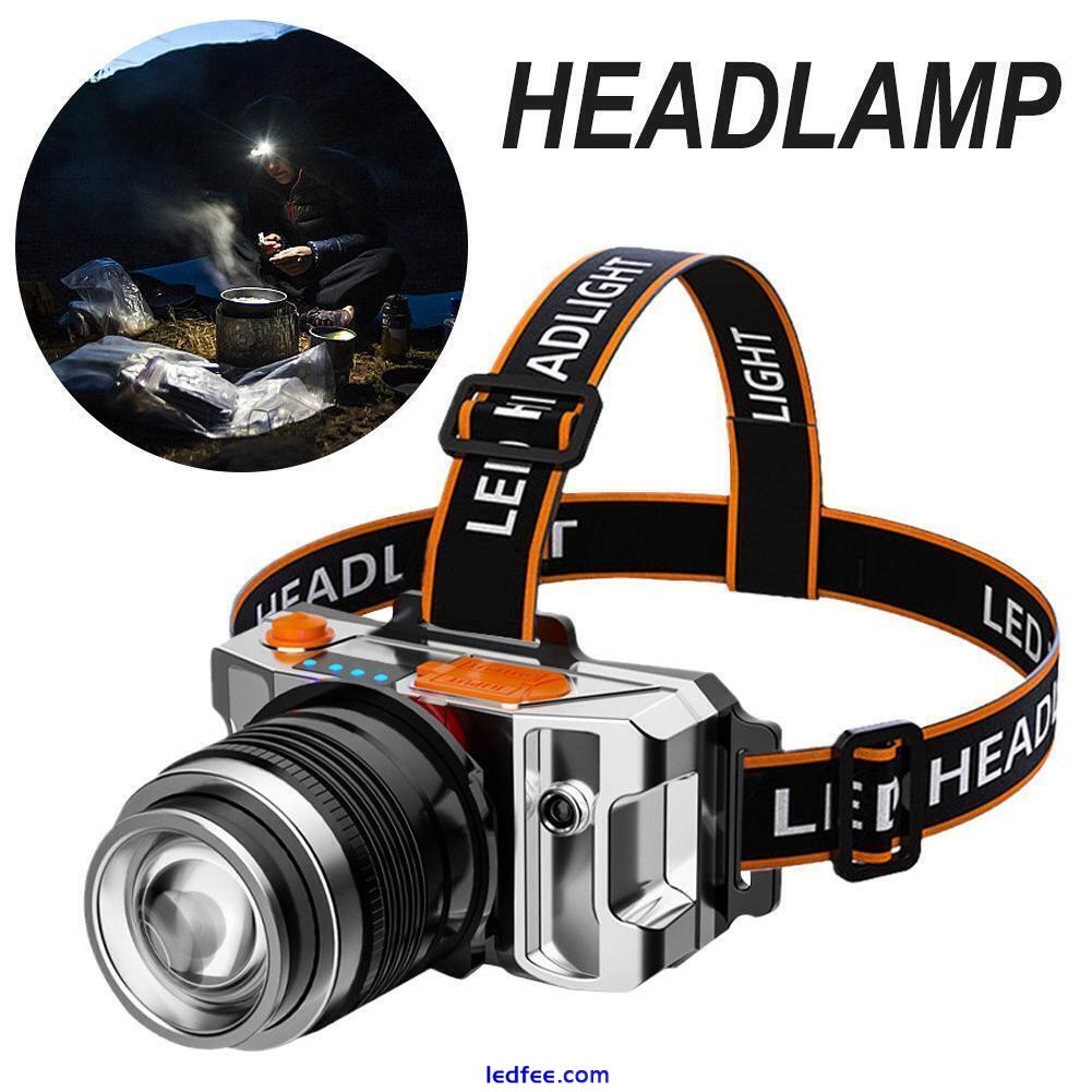 Super Bright LED Headlamp Headlight Zoomable Head Torch Flashlight New Lamp Z5V0 0 