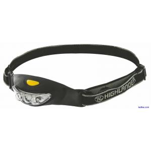 New Ray 3LED Headlamp Torch Batteries Included Bushcraft Camping Cycling Hiking