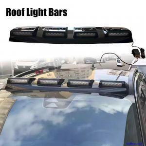 Gloss Black Roof Top Light Lamp Bar LED DRL Fits for VW Amarok 2023 2024 2025