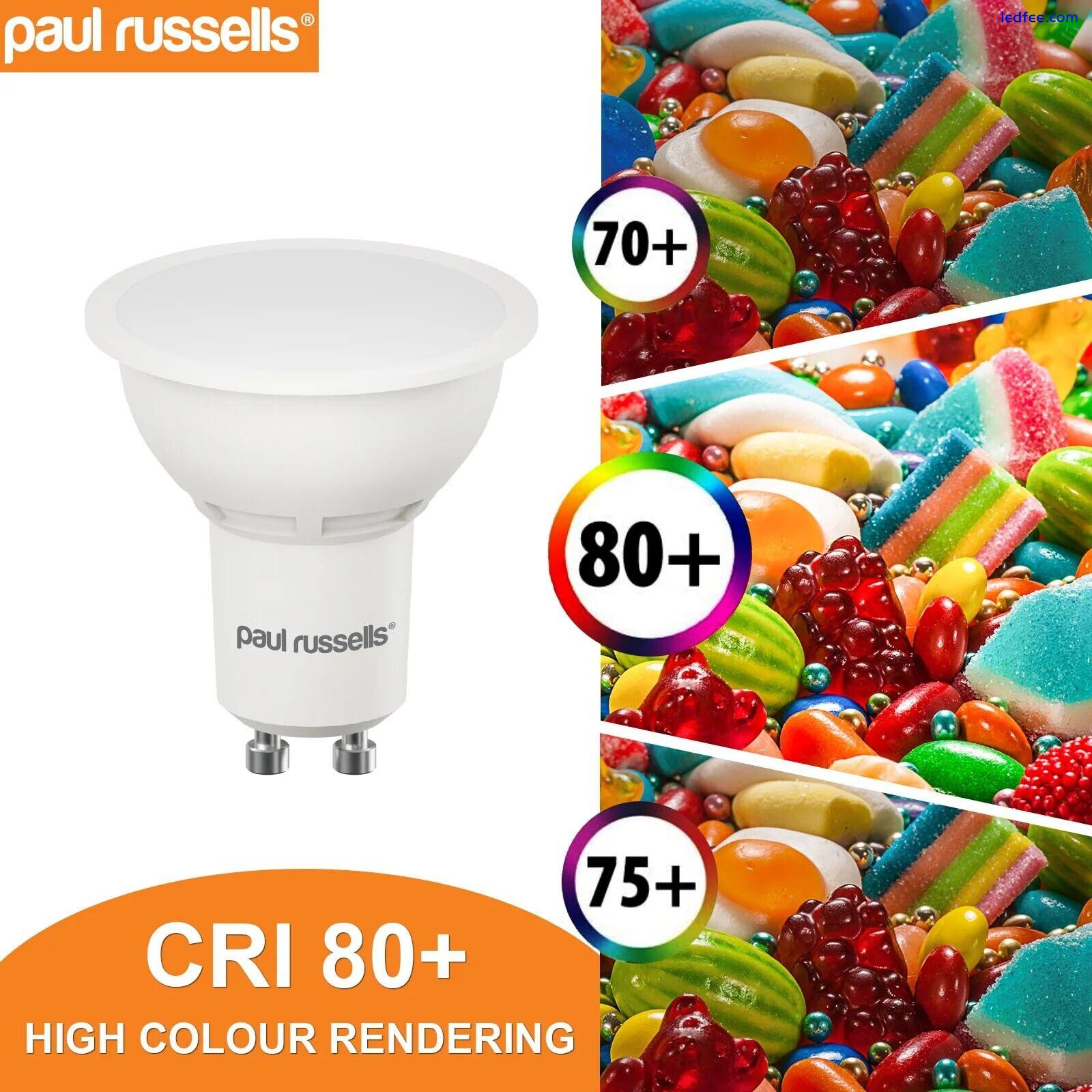 GU10 LED Bulbs Spot Light Dimmable Daylight Warm Cool White Ceiling Lights UK 1 