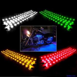 5 PCS 12" Waterproof Flexible LED Strip Underbody Light For Car Truck Motocycle