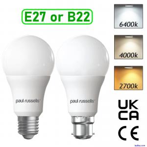 LED GLS LIGHT BULBS 40w 60w 100w WARM/COOL WHITE BC/B22 ES/E27 Bayonet Daylight