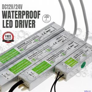 DC12V/24V LED Driver Waterproof IP67 240V Power Supply Transformer for LED Strip  | eBay UK